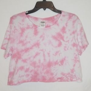 Vs pink crop top